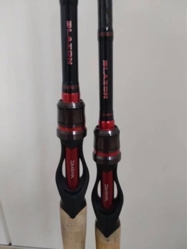 バスロッド　２本　Daiwa ブレイゾン