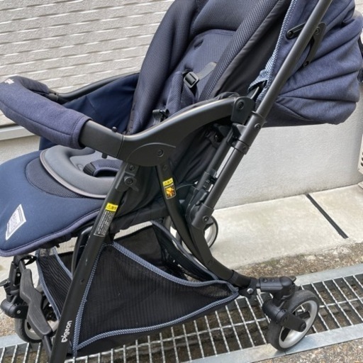 10回程度使用】Pigeon A型 ベビーカー デニム