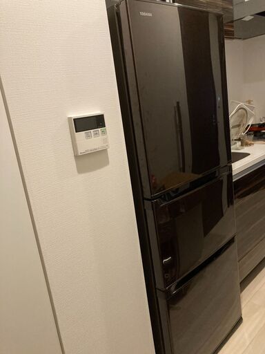 冷蔵庫 TOSHIBA GR-G34SY(T) 　綺麗です。
