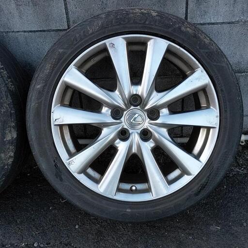 商談中【LEXUS/レクサス】GS外し　タイヤ&ホイール