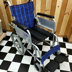 カワムラ　車椅子　アルミ製　介助用車椅子　KA16-40HB