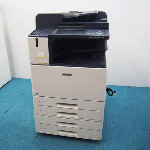 FUJI XEROX 富士ゼロックス オフィス用 A3カラー複合機 DocuCentre-VI C2271 J-C260 動作確認OK トナー残量あり (IA67)