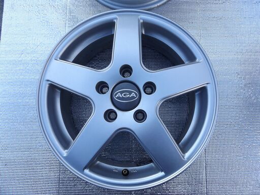 AGA Nordic ノルディック 15 x 6J +47 5H 112 シルバー 4本 VW フォルクスワーゲン　ホイール AGA Nordic ノルディック 15 x 6J +47 5H 112 シルバー 4本 VW