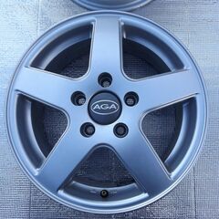 AGA Nordic ノルディック 15 x 6J +47 5H 112 シルバー 4本 VW