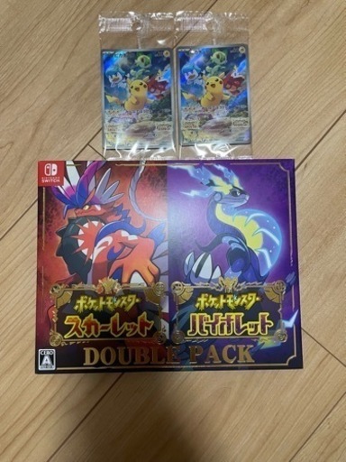 スカーレット\u0026バイオレット　新品　プロモ付き