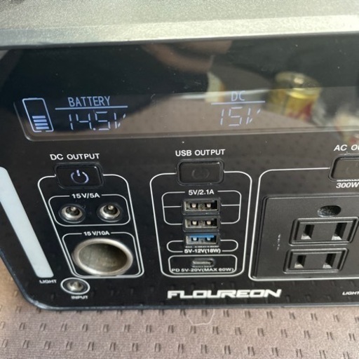 ポータブル電源 大容量 80000mAh/300Wh FLOUREON