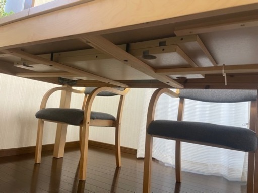 売約済】お値下げです！シギヤマ家具 テーブル 椅子 セット 店舗手渡し