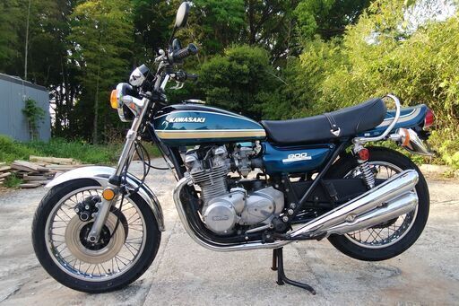 ②カワサキ KAWASAKI 1975年 Z1-B 青玉虫カラー | clinicaversalles.com.pe