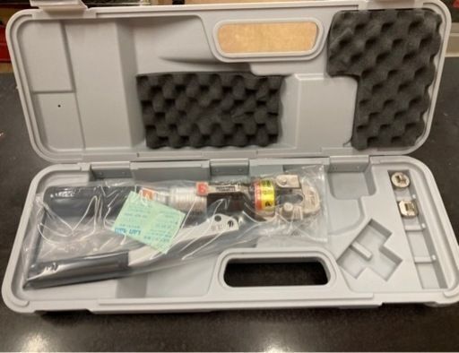ジェフコム 手動式油圧圧着工具 裸端子・PBスリーブ用 DCH-60EN リサイクルショップ宮崎屋　佐土原店　22.12.24ｋ