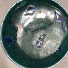 🔷🔶🔷ut5/42　伝統 九谷焼 山近泰 造 草花模様 色絵平皿 銘々皿 五客 五枚 現代九谷 大志窯 山近 泰🔷🔶🔷