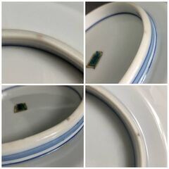 🔷🔶🔷ut5/42　伝統 九谷焼 山近泰 造 草花模様 色絵平皿 銘々皿 五客 五枚 現代九谷 大志窯 山近 泰🔷🔶🔷