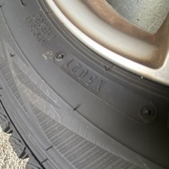 21年50週製造 バリ山 ダンロップスタッドレスタイヤ