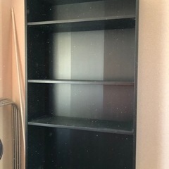【引取希望】IKEA 本棚　ブックシェルフ　黒　ブラック