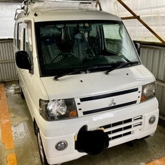 ミニキャブ　u62v 4WD  マニュアル　全込み　クリッパー　山形