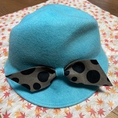 【EMPORIOARMANI】ヴィンテージのアシンメトリータイプのハット。【値下げしました】