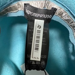 【EMPORIOARMANI】ヴィンテージのアシンメトリータイプのハット。【値下げしました】