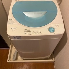 【28日午前中までに引き取れる方】SHARP 洗濯機