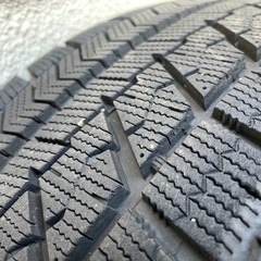 ＜値下げ＞【手渡希望】195/65R15 スタッドレスタイヤVRX2016年30週製+プリウス純正アルミセット