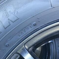 ノートで2ヶ月使用 2021製スタッドレス+アルミ
