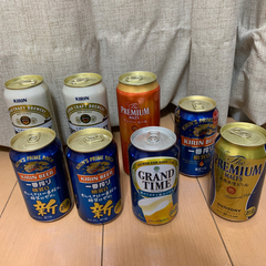 ビール8本　生ビール　お酒　定価合計1656円＝1300円　激安