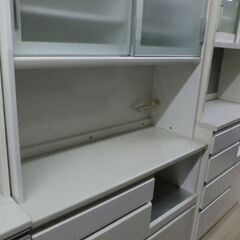 ジモティ来店特価!!! キッチンボード ホワイト ユーアイ J-1226