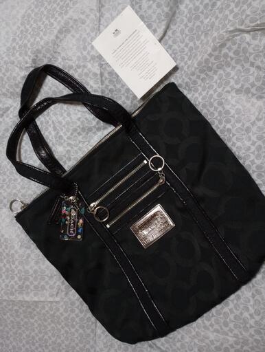 COACHポピーオプアートグラムトート※未使用品