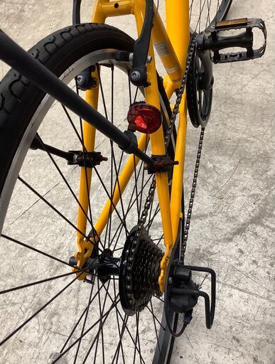 HUMMER - HUMMER＊自転車＊YELLOW＊新品未使用＊引き取り希望 引き取り希望】HUMMER 折りたたみ自転車 イエロー 極美品