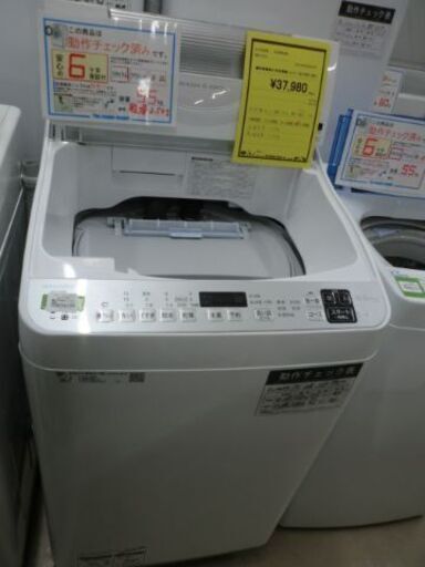 ジモティ来店特価!!!　洗濯機　SHARP　ES-TX5E　　2021　　J-1234