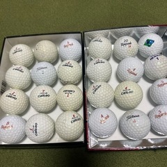 【中古】ゴルフボール　2ダース[24個(数個綺麗なボールあります)］