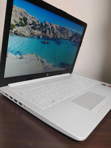 HP AMD 高性能Ryzen 搭載 メモリ8G SSD256G CD/DVD読み書き 大画面15.6　グラフィックRadeon Vega 3 Graphics　薄型スリム　15.6インチFHD テンキー HDMI Bluetooth webカメラ Wifi対応