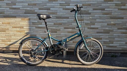 中古自転車 6段変速 20インチ （ライト無し） 軽整備済み 安い 防犯登録 町田市 麻生区 神奈川 047ky