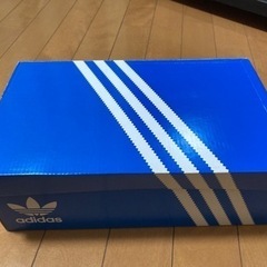 adidas/アディダス スニーカー 空箱 ブルー 青 一箱
