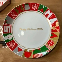 【ケンタッキー】クリスマスバーベル クリスマスプレート 皿