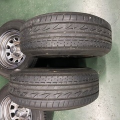 AWC スチールホイール 8J PCD127 5穴 15インチ