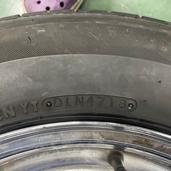 AWC スチールホイール 8J PCD127 5穴 15インチ