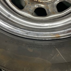 AWC スチールホイール 8J PCD127 5穴 15インチ