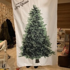 クリスマスツリー タペストリー