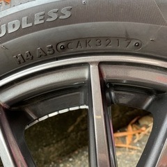 (商談中]スタッドレスタイヤホイール 165/55/15 4本セット