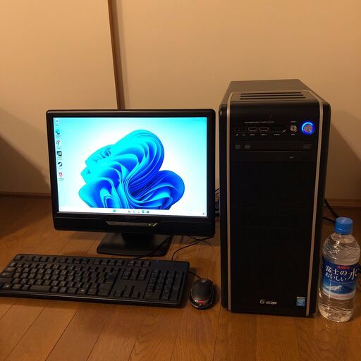 ゲーミングパソコン/GeForce GTX1650/Core i5 4460/メモリ12GB/新品SSD480GB/Win11 液晶モニター＋キーボード＋マウスセット