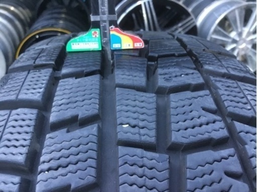 DUNLOP スタッドレスタイヤ 195/65R15 4本 (2-6) DUNLOP 195/65R15スタッドレス4本