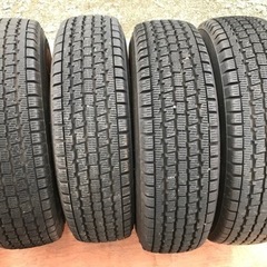 エブリィバン64v  スズキブリヂストンW300 スタットレスタイヤ4本セット