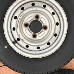 エブリィバン64v  スズキブリヂストンW300 スタットレスタイヤ4本セット