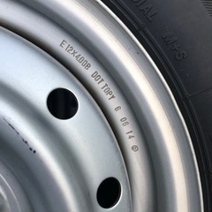 エブリィバン64v  スズキブリヂストンW300 スタットレスタイヤ4本セット