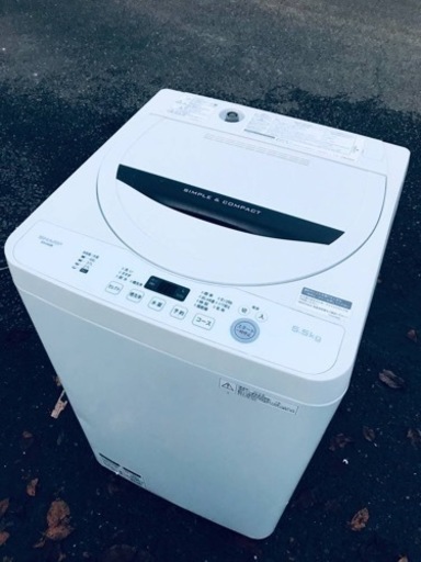 ET1895番⭐️ SHARP電気洗濯機⭐️ 2018年製