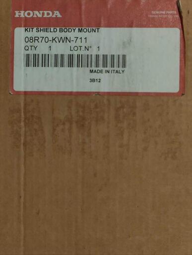 PCX125/150（12モデル以降08R70-KWN-711）ボディーマウントシールド