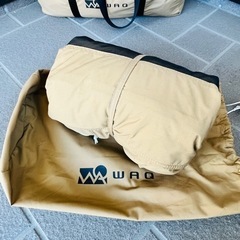 WAQ Alpha T/C ソロ用ティピテント & フロントウォール セット