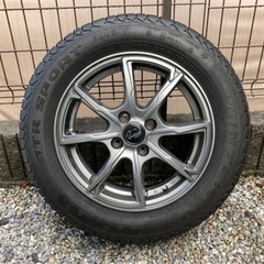 ホイール付きスタットレスタイヤ　4本セット　185/65R（ニッサンノート使用）