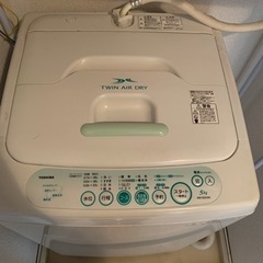 (早い者勝ち)TOSHIBA 5kg 洗濯機　AW-305(w)...