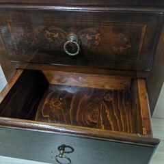 イタリア アンティーク 家具 電話台 ミニチェスト ナイトテーブル