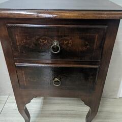 イタリア アンティーク 家具 電話台 ミニチェスト ナイトテーブル